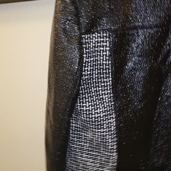 Tory Burch Daria Tweed Black Moto Jacket - Picture 13 of 14